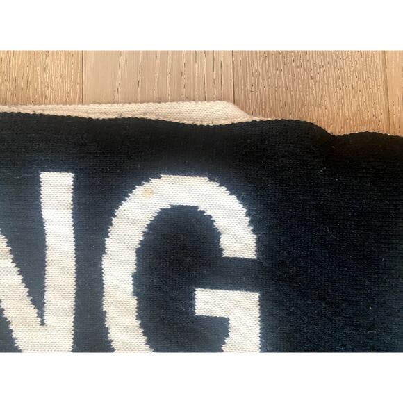 Opening Ceremony Black and White Scarf - Picture 5 of 6